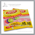 Laminated plastic candy food packaging